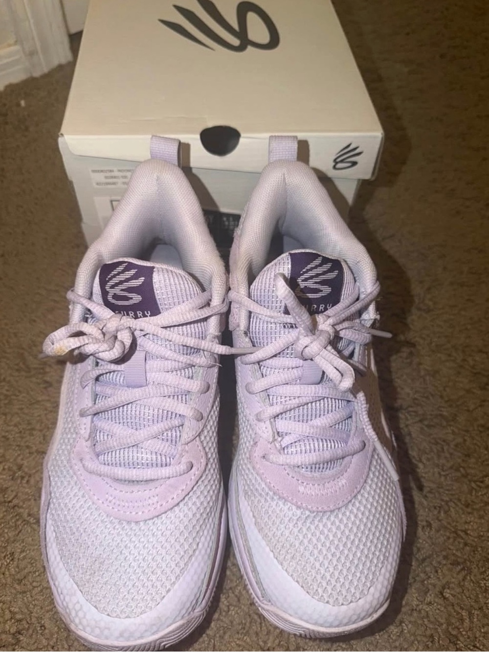 Youth UA Steph Curry Basketball shoes 3.5